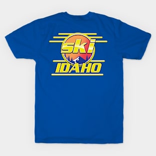 Ski Idaho 80s logo T-Shirt